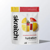Skratch Labs Hydration Sport Drink Mix Strawberry Lemonade 20 portioner – emballage